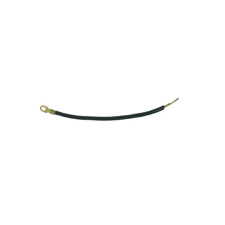 Câble noir avec cosses (30 cm)