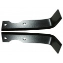 Couteau de de fraise pour motoculteur Agria / Solo / Staub 210 mm (sarcleur) Conditionnement par paire
