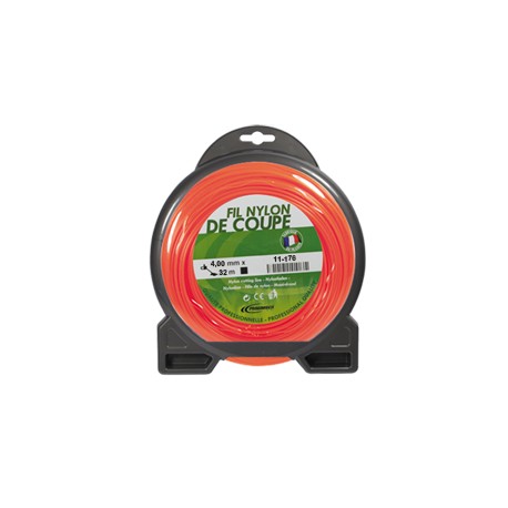 Coque fil nylon rond (1/2 kg) ø : 4,0 mm