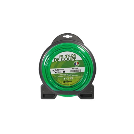 Coque fil nylon rond (1/2 kg) ø : 2,0 mm