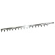 Lame de taille-haies inférieure simple denture STIHL 42267106024 / HS72 / HS74 / HS75 / HS76...