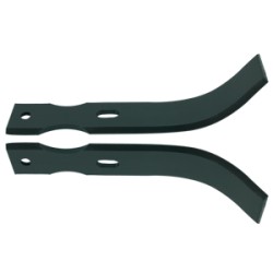 Couteau de fraise pour motoculteur Briban 210 mm (bineur réversible) Conditionnement par paire